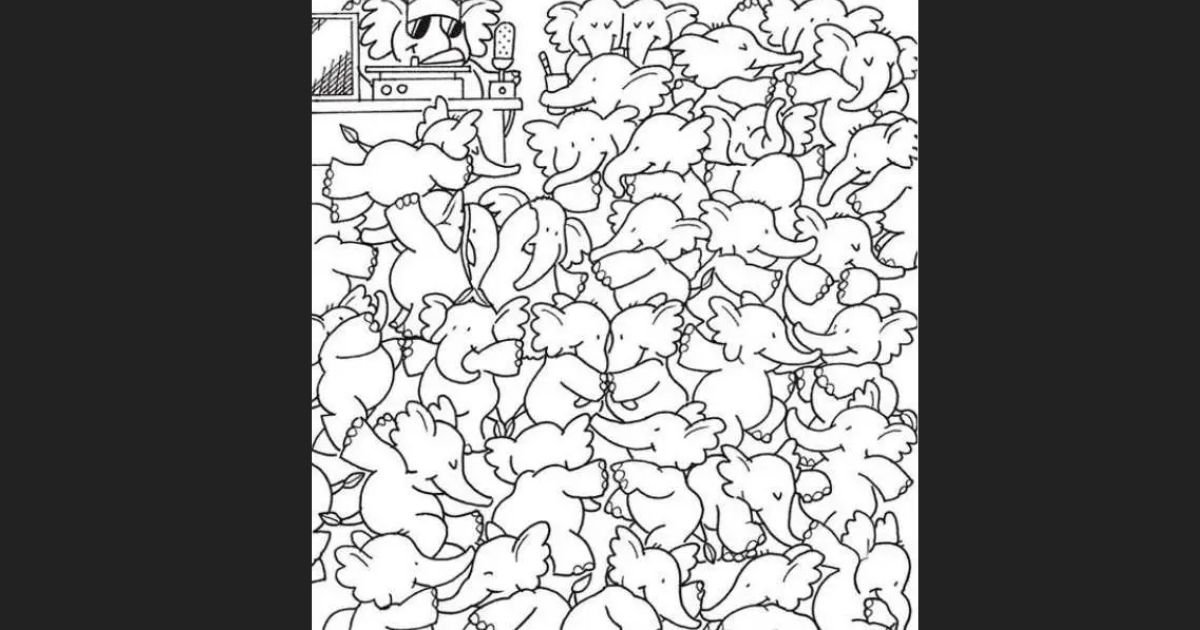 copy of articles thumbnail 1200 x 630 2 23.jpg?resize=412,275 - Everyone Can See The Smiley Elephants But Only Those With 20/20 Vision Can Spot The Whale! Do You See It?