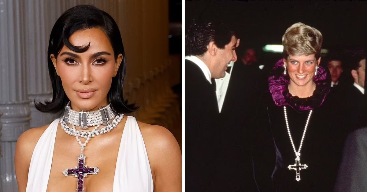 copy of articles thumbnail 1200 x 630 1 1.jpg?resize=1200,630 - Fans Rip Into 'Vulgar' Kim Kardashian For Wearing Princess Diana's Iconic Cross Necklace