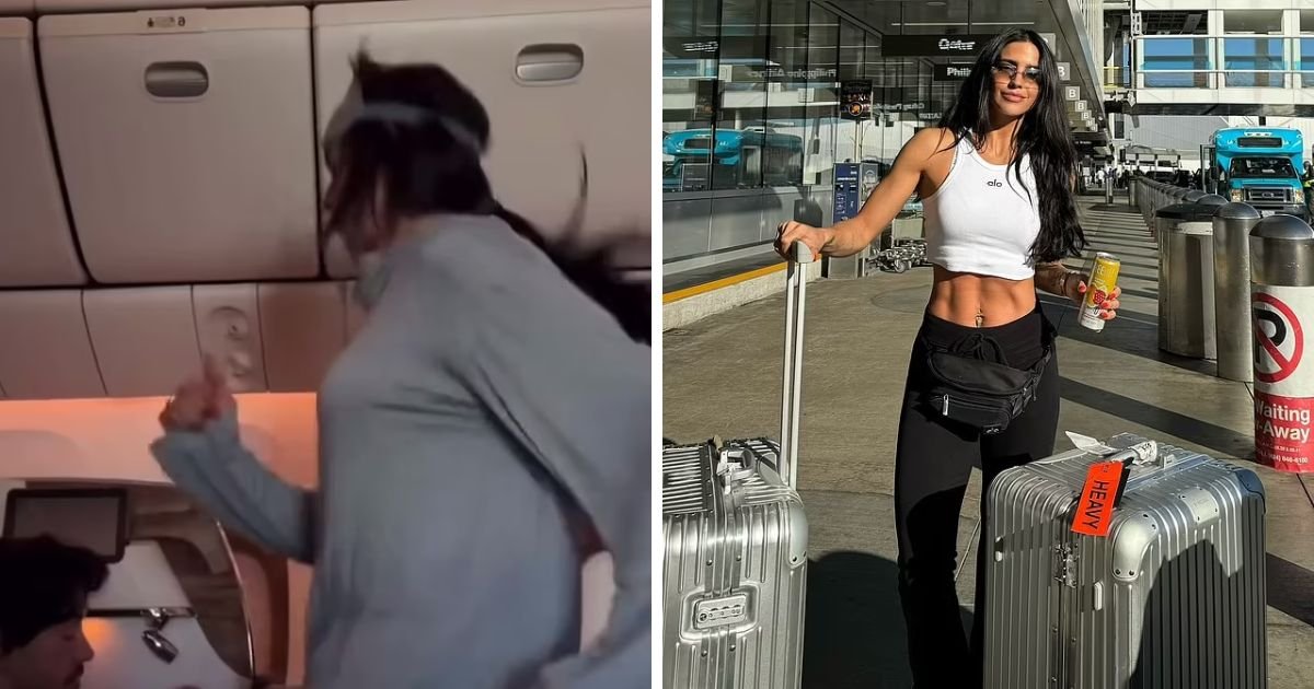 copy of articles thumbnail 1200 x 630 11 9.jpg?resize=1200,630 - Fitness Influencer ‘Fiercely’ Slammed Online For Intense Workout Inside Crowded Plane