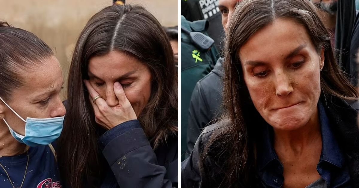 copy of articles thumbnail 1200 x 630 14 1.jpg?resize=1200,630 - Queen Letizia of Spain Breaks Down Into Tears After Angry Locals Pelt Her With Dirt & Stones