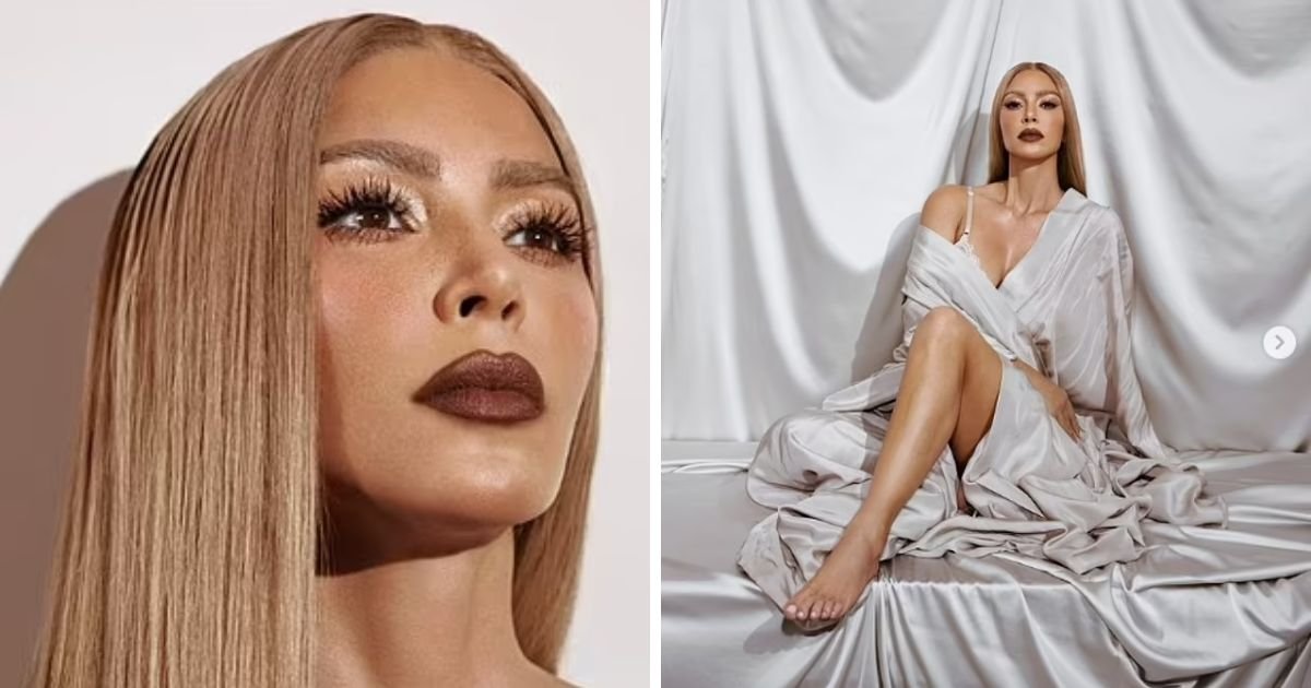 copy of articles thumbnail 1200 x 630 18.jpg?resize=1200,630 - 'Woah, She's Hot!'- Kim Kardashian SIZZLES With Blonde Hair For New SKKN Campaign