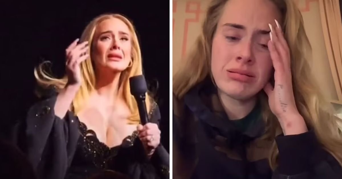 copy of articles thumbnail 1200 x 630 50.jpg?resize=1200,630 - Tearful Adele Kisses Son Angelo, 11, and Fiancée Rich Paul While Giving Emotional Speech During FINAL Vegas Show As She Recalls 'Worst Year of Her Life'