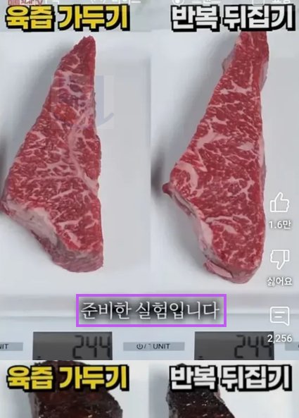 10 24.png?resize=412,232 - 고기 구울때 겉면 바싹 익혀서, 육즙 가두는건 다 거짓말임