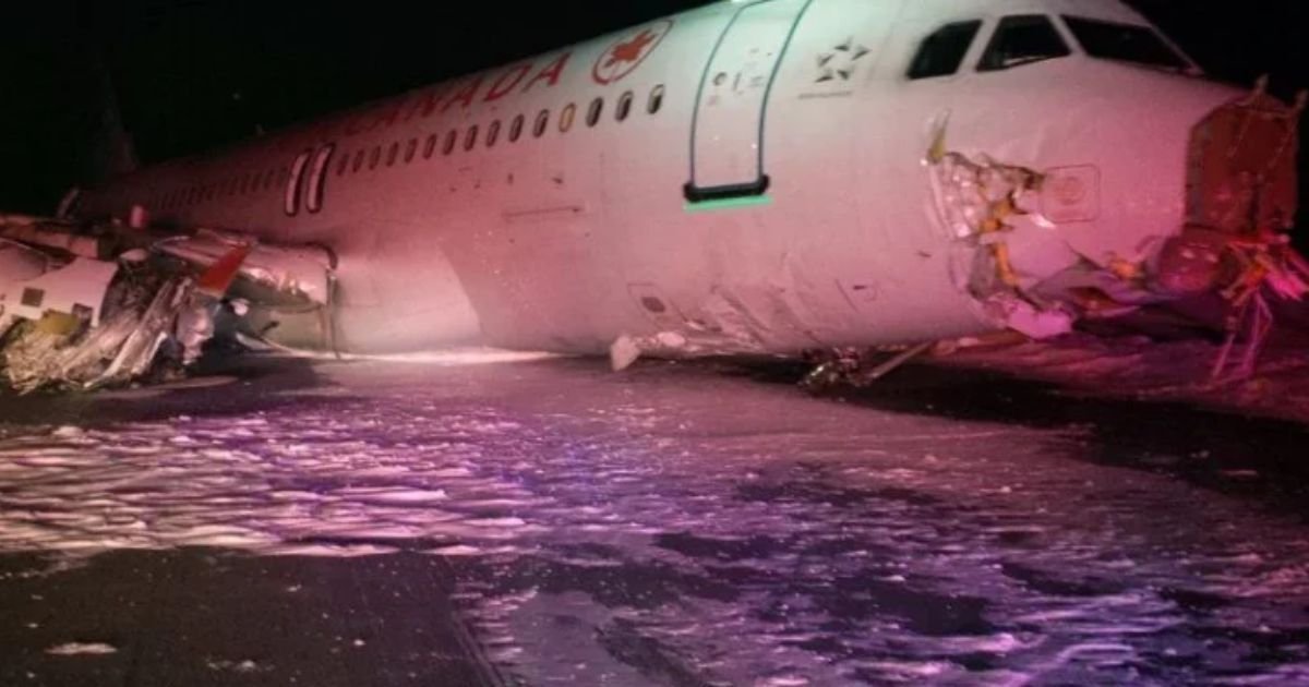 copy of articles thumbnail 1200 x 630 1 47.jpg?resize=1200,630 - Chaos At Canadian Airport After Plane Goes Up In FLAMES While Skidding Down Runway During Rough Landing