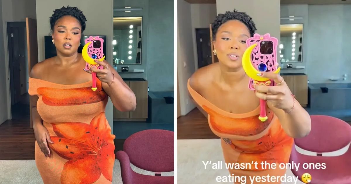 copy of articles thumbnail 1200 x 630 2.jpg?resize=1200,630 - 'This Woman Is On Fire!'- Lizzo Shows Off Dramatic Weight Loss While Hosting Thanksgiving Show In 'Body Hugging Dress'