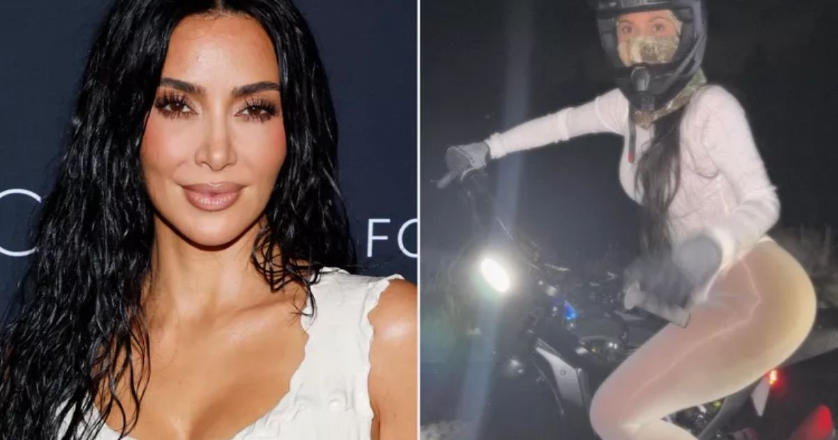 copy of articles thumbnail 1200 x 630 4 8.jpg?resize=412,232 - Kim Kardashian Hits the Road in Sheer White Bodysuit and Thong for Racy Nighttime Cycle: ‘Enjoy the Ride’