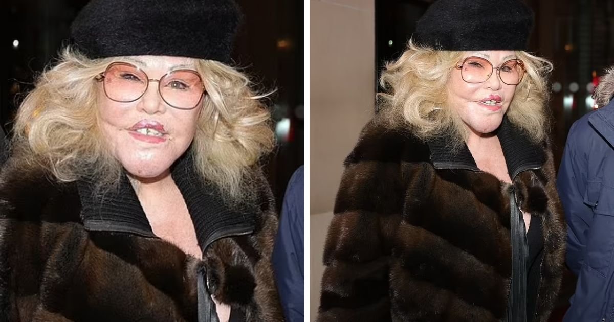 copy of articles thumbnail 1200 x 630 40.jpg?resize=1200,630 - Cat Woman Jocelyn Wildenstein Displays Her Smooth Visage While Stepping Out With Fiance After Confirming She NEVER Had Plastic Surgery Done