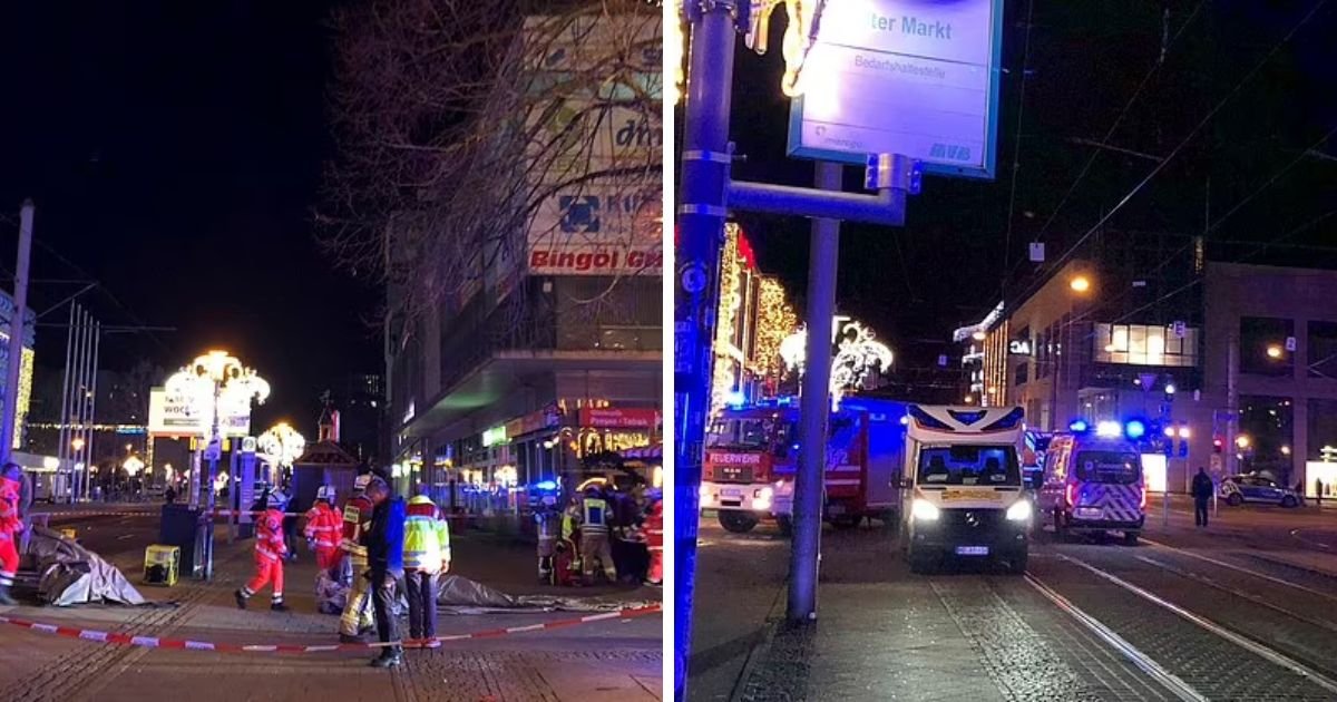 copy of articles thumbnail 1200 x 630 49.jpg?resize=1200,630 - Two Dead & More Than 80 Injured After 'Mad Doctor' Drives Car Into Crowded Christmas Market