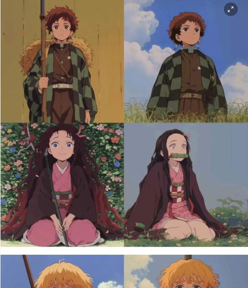 1 51.png?resize=412,275 - 지브리 화풍으로 그려낸 귀멸의칼날 캐릭터들