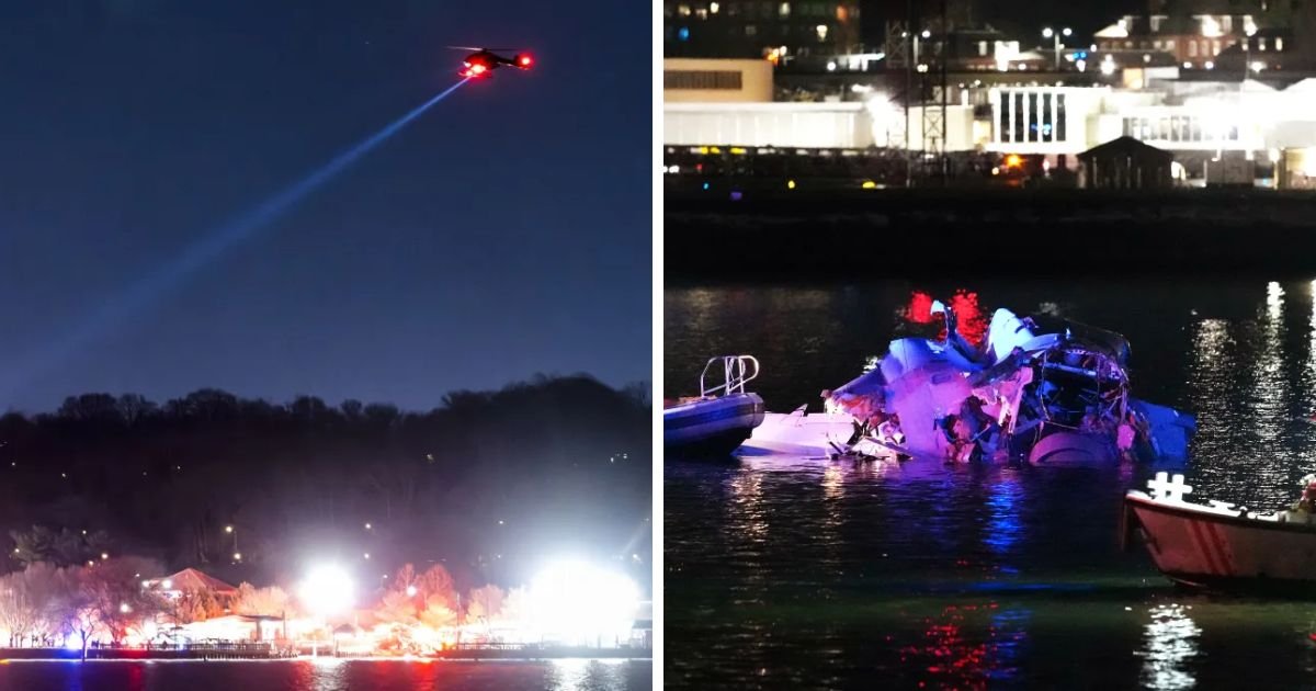 copy of articles thumbnail 1200 x 630 19 5.jpg?resize=412,275 - More Than 30 Bodies Recovered from Potomac River After American Airlines Flight Collides with Black Hawk Helicopter In Washington DC