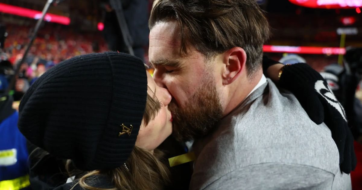 copy of articles thumbnail 1200 x 630 2 32.jpg?resize=412,232 - Taylor Swift Seals The Deal With A Passionate Kiss With Travis Kelce On the Field After Chiefs Championship Win
