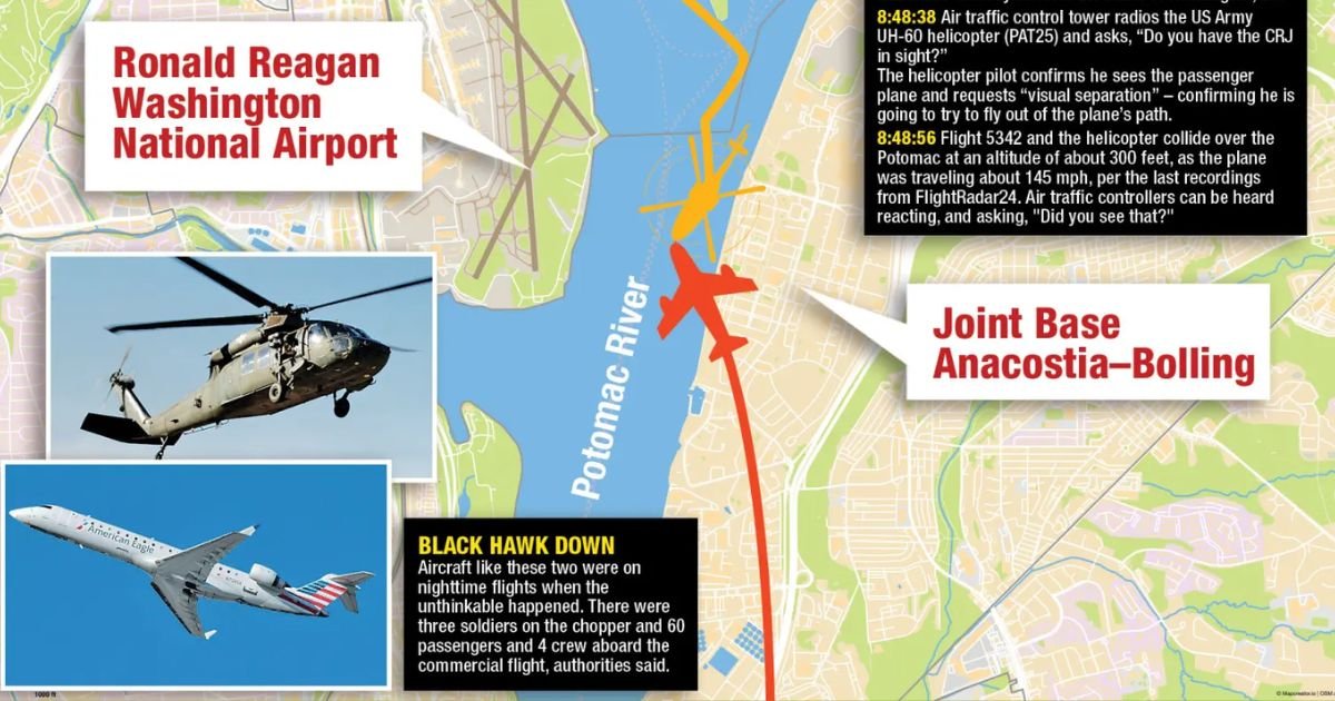 copy of articles thumbnail 1200 x 630 22 1.jpg?resize=412,275 - President Trump Says American Airlines Crash With Black Hawk Helicopter 'Should Have Been Prevented' As New Claims About 'Deliberate Actions' Arise