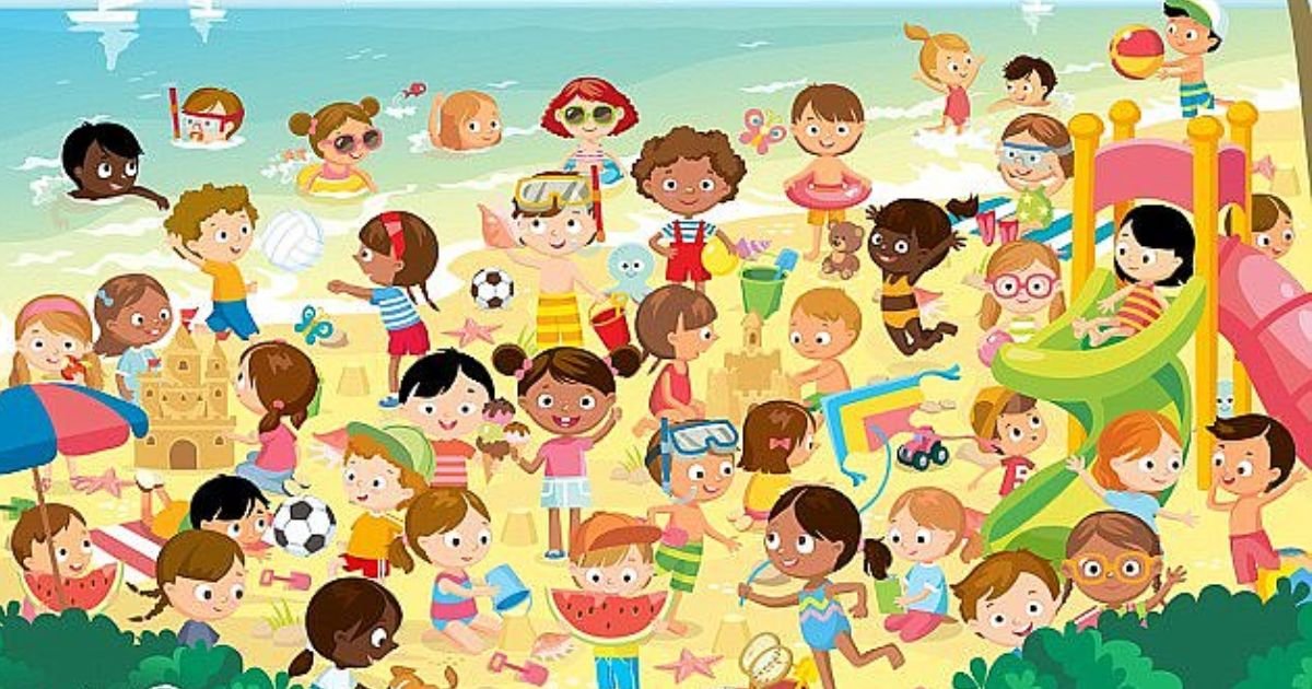 copy of articles thumbnail 1200 x 630 26.jpg?resize=412,232 - Can YOU Spot The Pair of Twins On This Busy Beach?