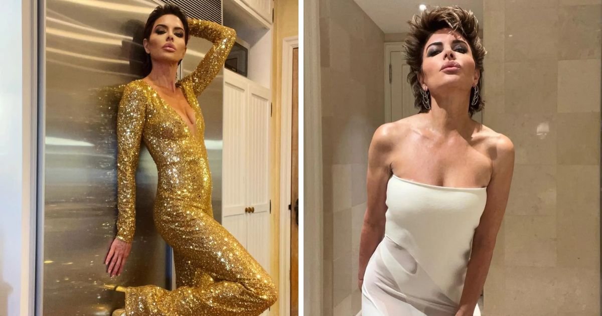 copy of articles thumbnail 1200 x 630 3 2.jpg?resize=1200,630 - 'Put Some Clothes On, Too Old For That!'- Fans Reaction To Lisa Rinna Ditching Clothes & Leaving NOTHING To The Imagination On New Year's Eve