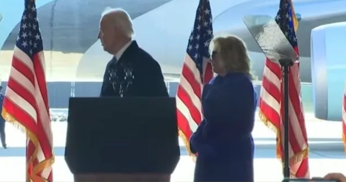 copy of articles thumbnail 1200 x 630 3 22.jpg?resize=412,275 - COME ON JOE! Bizarre Moment Bungling Joe Biden Starts Farewell Speech Before Being Told to STOP & Asking ‘Which Way is the Exit?’