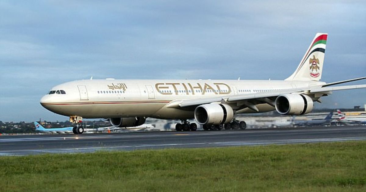 Frightening Scenes As Etihad Passenger Plane Catches Fire With 300 