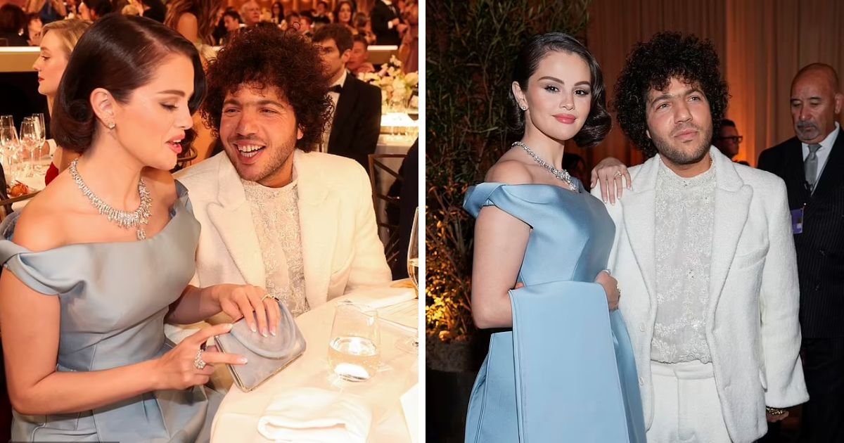 copy of articles thumbnail 1200 x 630 4 13.jpg?resize=1200,630 - 'Run While You Still Can!'- Selena Gomez Fans Horrified After Spotting Fiancé Benny Blanco's 'Nasty' Habit at Golden Globes