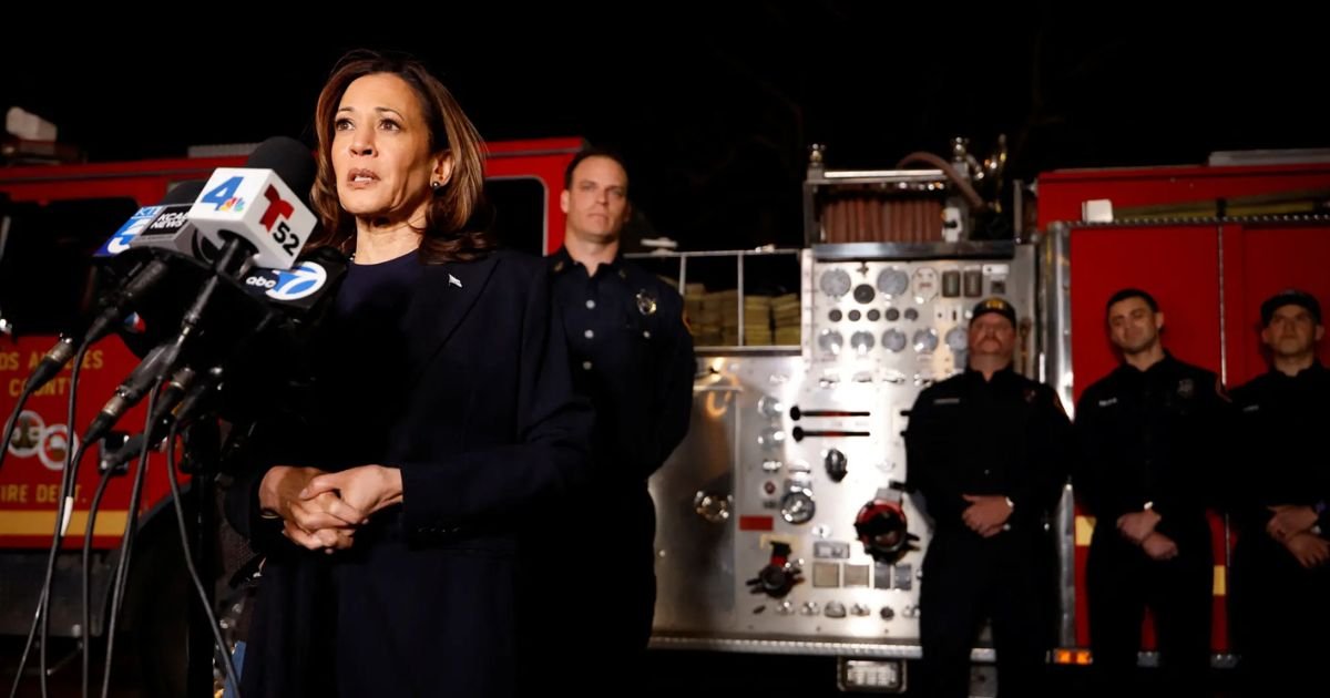 copy of articles thumbnail 1200 x 630 4 23.jpg?resize=412,232 - Unemployed Kamala Harris’ Neighbors Annoyed by Her Return to LA as City Burns: ‘I’m Embarrassed That She Lives Here’