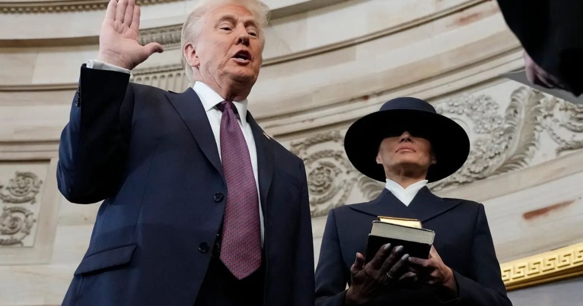 copy of articles thumbnail 1200 x 630 5 22.jpg?resize=412,275 - 'What Sort of Behavior Is This?'- Donald Trump Did NOT Place Hand On Bible During Oath Taking Ceremony