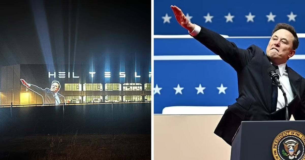 copy of articles thumbnail 1200 x 630 5 24.jpg?resize=412,232 - Elon Musk’s ‘Nazi Salute’ Row Continues As ‘Heil Tesla’ Projected Onto Auto Factory