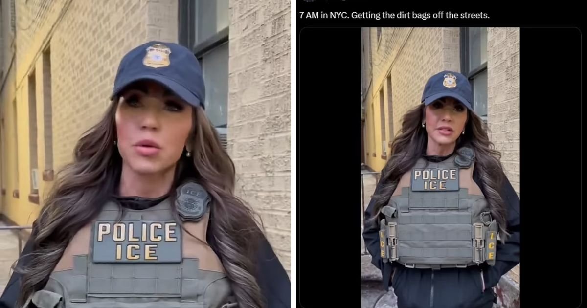 copy of articles thumbnail 1200 x 630 8 17.jpg?resize=412,232 - 'Shameful'- Trump's Homeland Security Secretary Kristi Noem Walks Out To First News Conference With 'Hot Mama' Song
