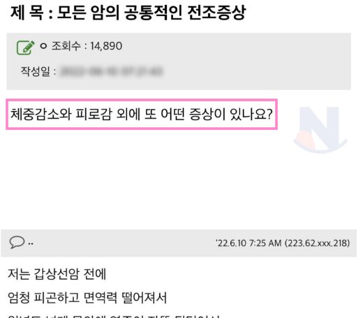 1 4.png?resize=412,275 - 암을 겪은 사람들이 말하는 전조증상...