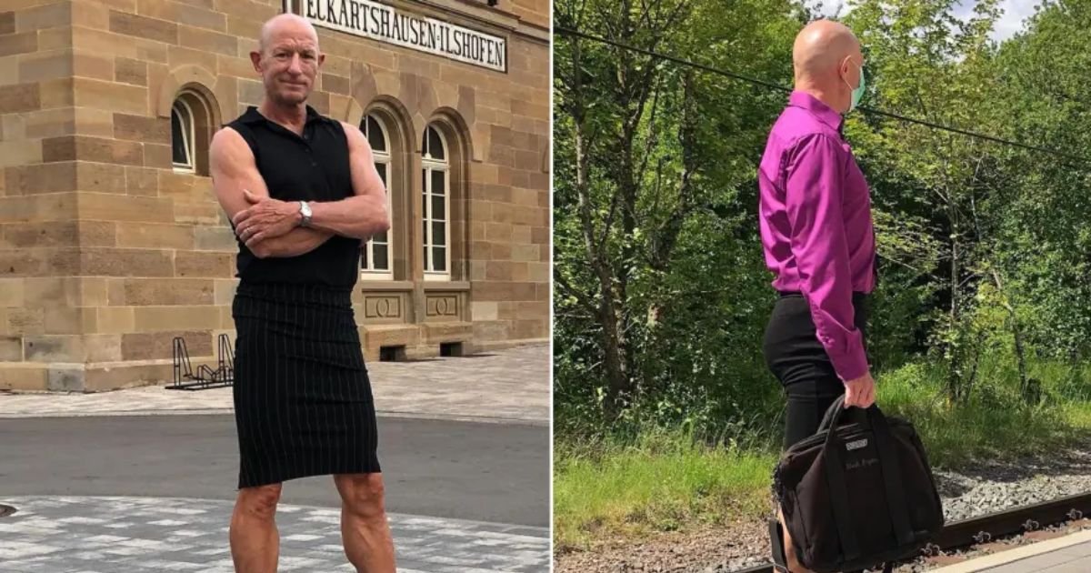 copy of articles thumbnail 1200 x 630 1 20.jpg?resize=412,232 - Married Father of Three Wears Skirts and Heels To Work Because 'He Can'