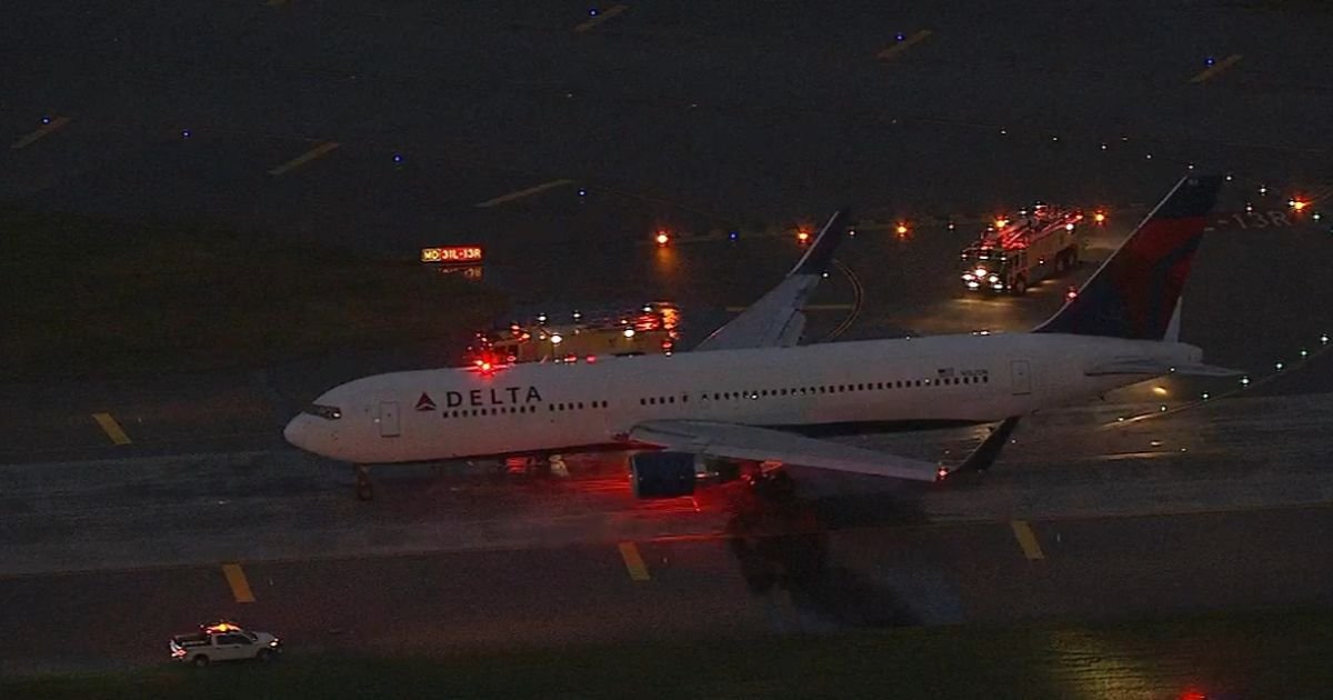 copy of articles thumbnail 1200 x 630 11 11.jpg?resize=412,232 - Delta Flight Makes Emergency Landing, Passengers Forced to Evacuate Through Slides After Smoke Fills Cabin