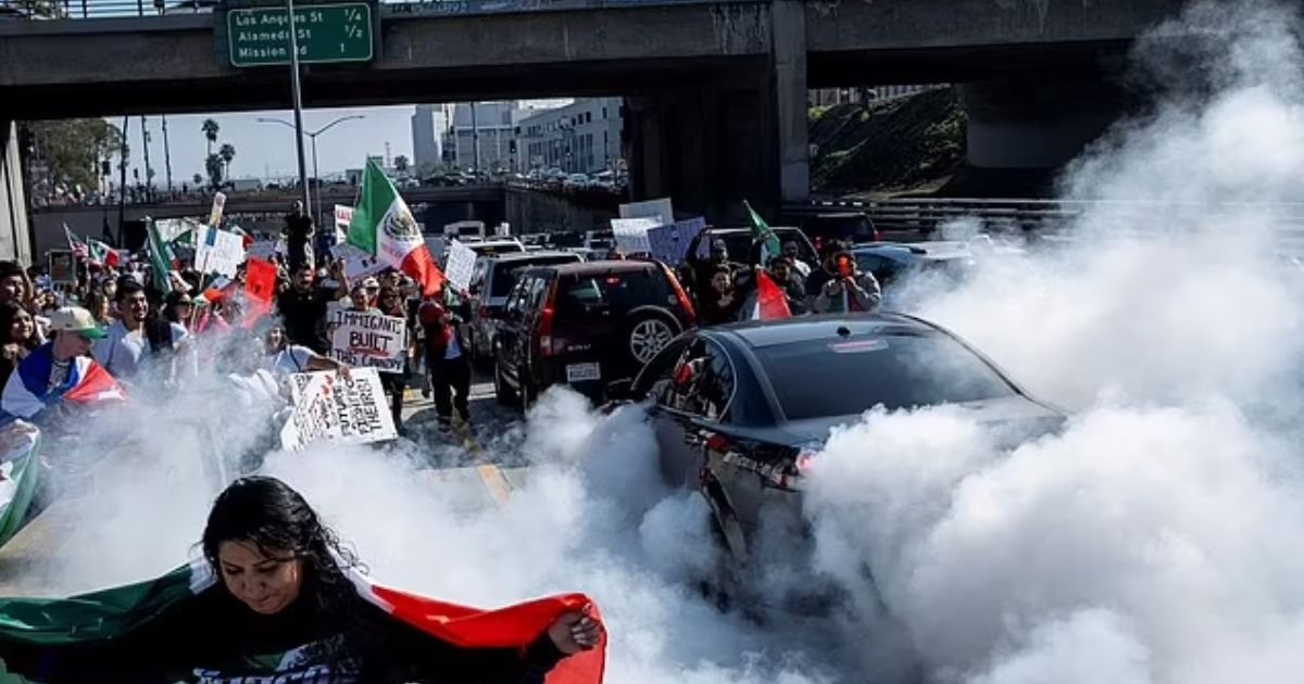 copy of articles thumbnail 1200 x 630 12 1.jpg?resize=412,232 - Grammys Ceremony in Turmoil As THOUSANDS Block Traffic In Los Angeles in Massive Protest Against President Trump & Migrant Crackdown