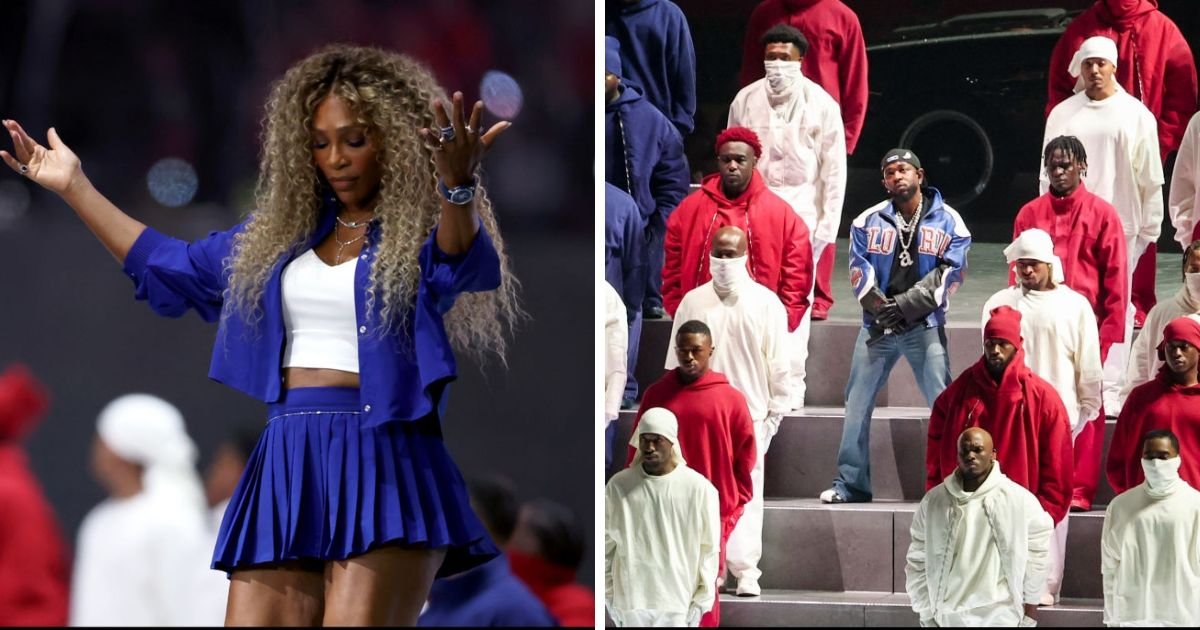 copy of articles thumbnail 1200 x 630 4 11.jpg?resize=1200,630 - Kendrick Lamar Brings out Drake's Ex, Serena Williams, During Halftime Show Performance