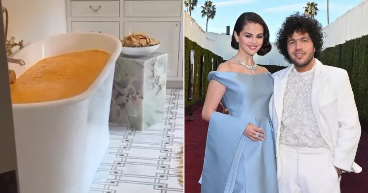 copy of articles thumbnail 1200 x 630 4 18.jpg?resize=412,232 - 'Selena Run Before It's Too Late'- Benny Blanco BASHED For Filling Selena Gomez's Bathtub With Melted Cheese For Valentine's Day