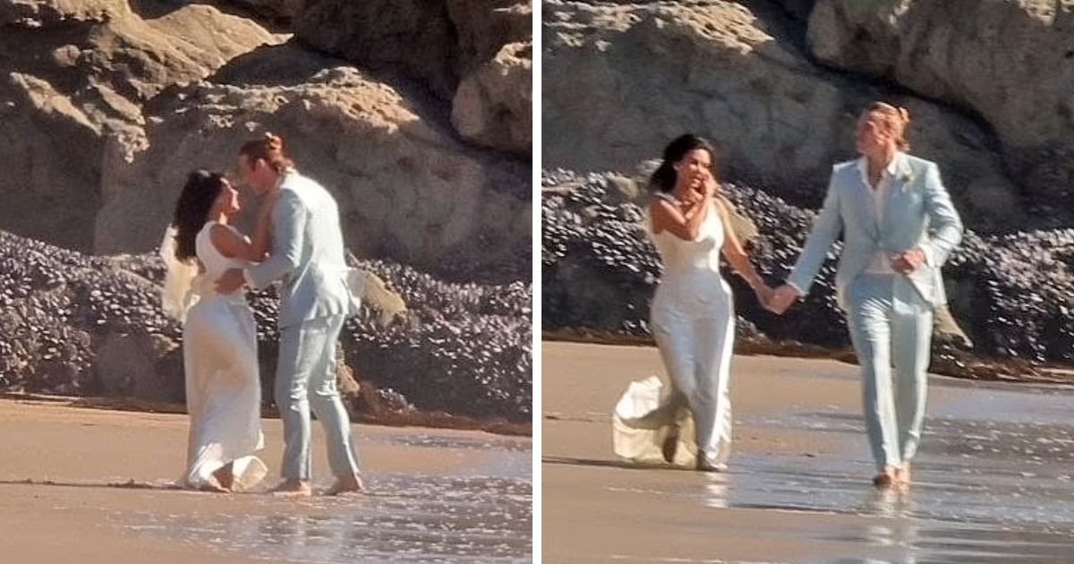 copy of articles thumbnail 1200 x 630 5 13.jpg?resize=1200,630 - Kim Kardashian 'Marries' Hunky Younger Co-Star In Dreamy Beach Wedding Setting