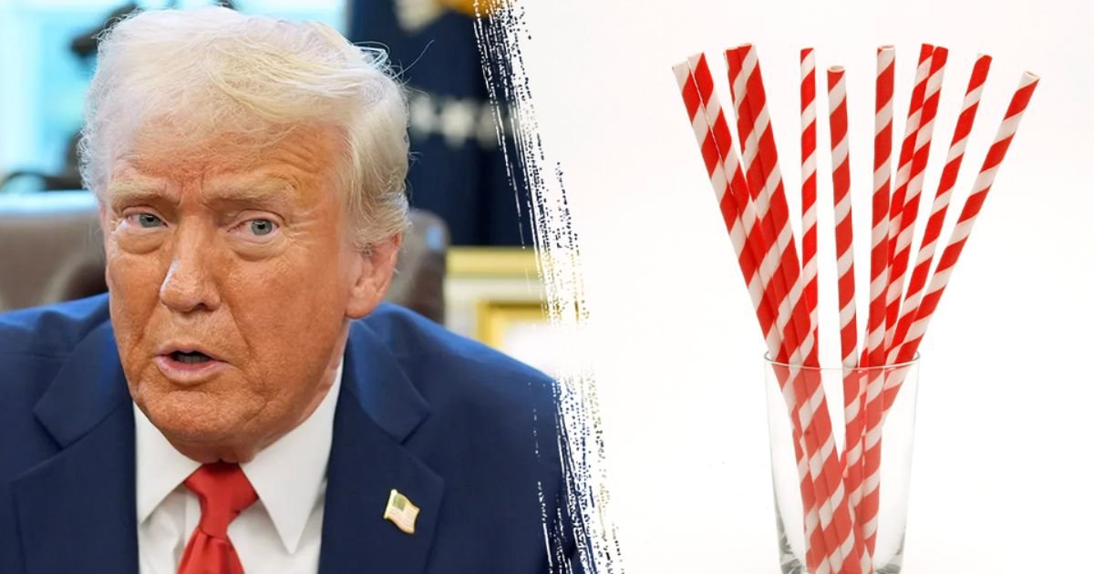 copy of articles thumbnail 1200 x 630 6 6.jpg?resize=1200,630 - President Trump Issues Executive Order To END Paper Straws & Bring Back Plastic