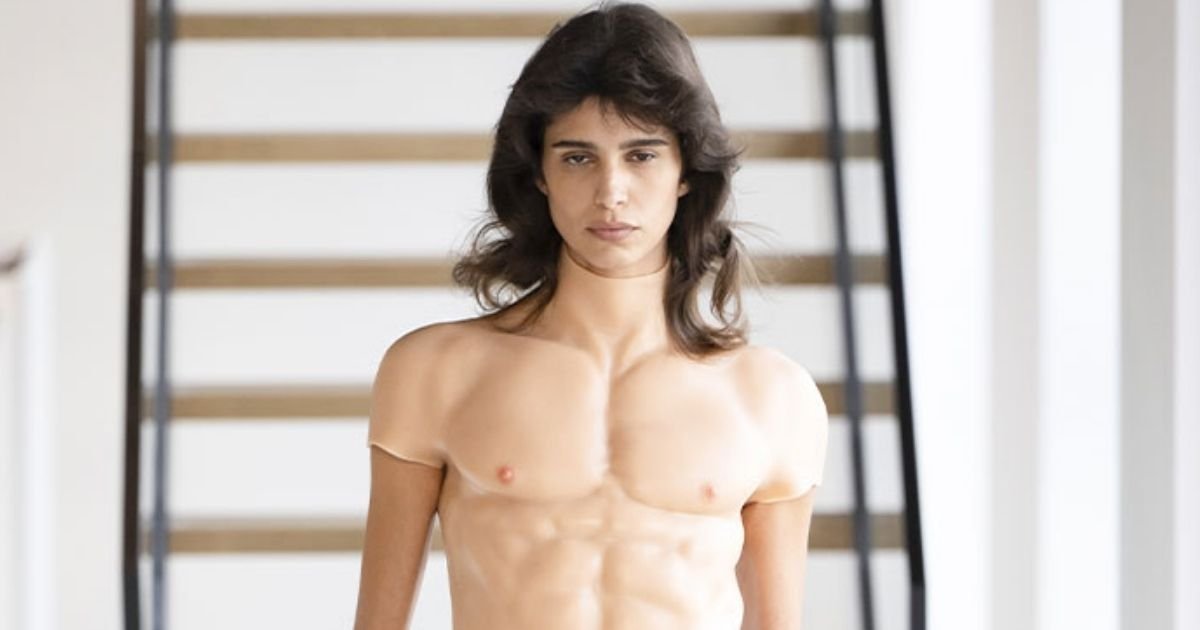 copy of articles thumbnail 1200 x 630 10 2.jpg?resize=412,232 - “My New Outfit For Work”: Paris Fashion Week Stuns With Bold Male Top Imitating Female Bare Chest