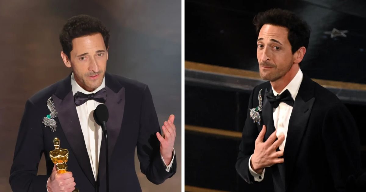 copy of articles thumbnail 1200 x 630 16.jpg?resize=412,232 - Angry Viewers Call For Adrien Brody To Be BANNED From Oscars After 'Insufferable' Six-Minute Speech & Mention of Harvey Weinstein's Kids