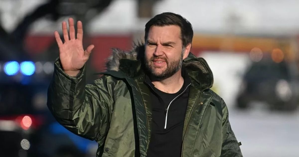 copy of articles thumbnail 1200 x 630 19 3.jpg?resize=412,232 - 'Who's He Waving To?'- VP JD Vance's Humiliation Goes Viral As He 'Waves to Crowd That Isn't There' In Greenland