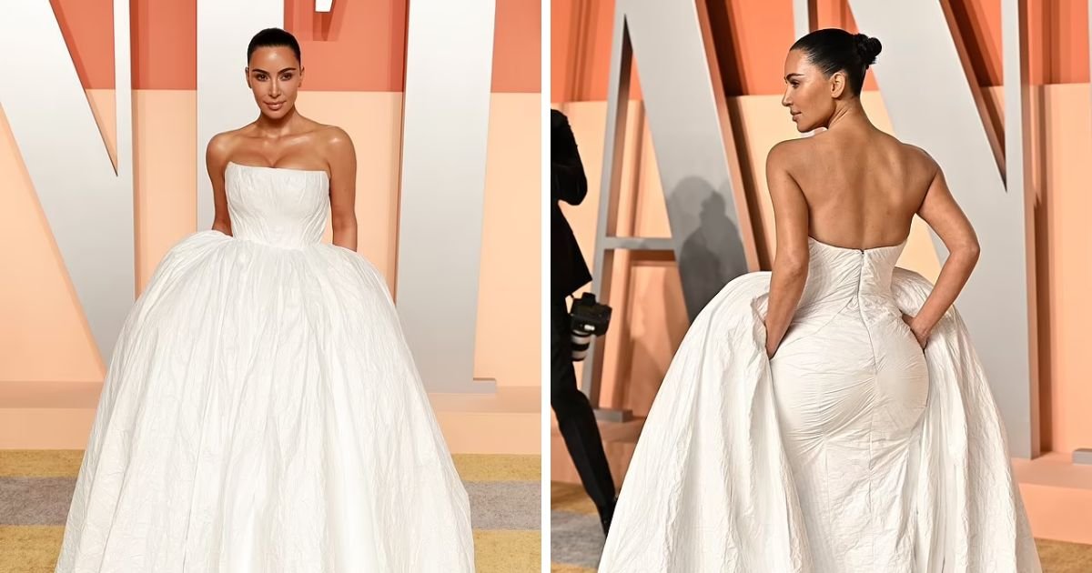 copy of articles thumbnail 1200 x 630 2 7.jpg?resize=412,232 - Kim Kardashian’s Epic Fashion Fail With ‘Toilet Paper Dress & Fake Tan’ At Oscars After-Party Sets Internet On Fire