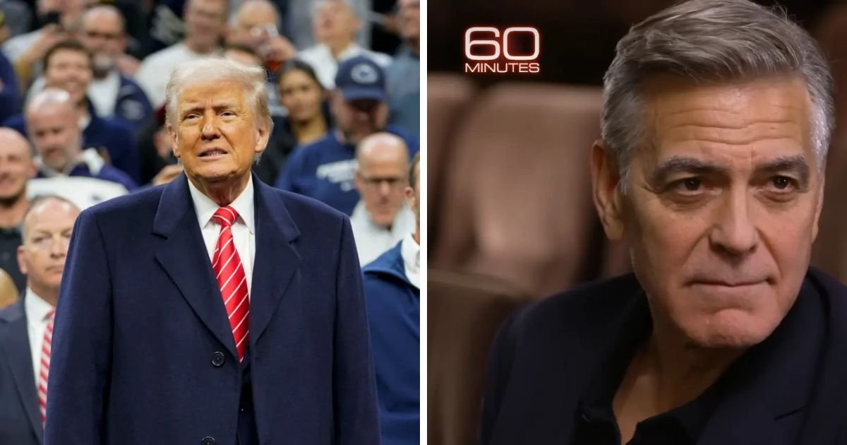 copy of articles thumbnail 1200 x 630 5 26.jpg?resize=412,232 - 'Secord-Rate Movie Star'- Donald Trump BLASTS George Clooney For '60 Minutes Interview' As Actor Takes Aim At President's Administration