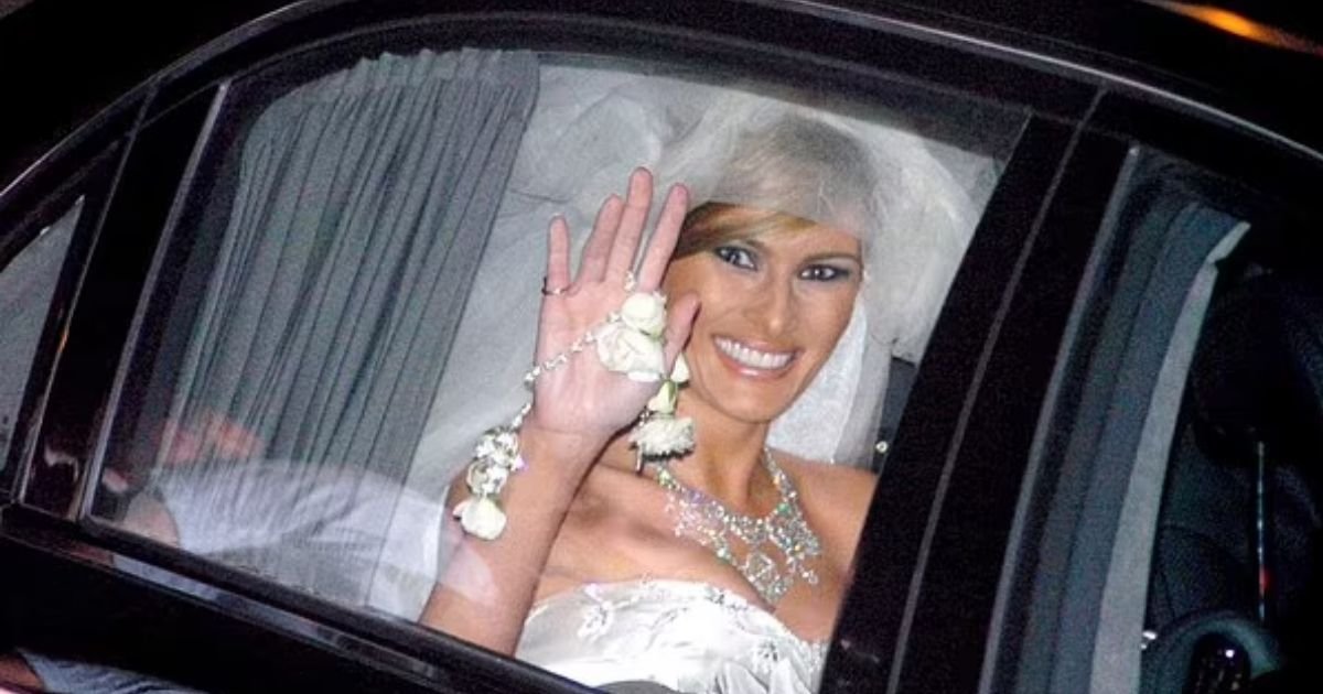 copy of articles thumbnail 1200 x 630 6 25.jpg?resize=412,275 - Melania Trump's Stunning Christian Dior Wedding Dress 'For Sale on eBay' and the Price is Embarrassingly Low