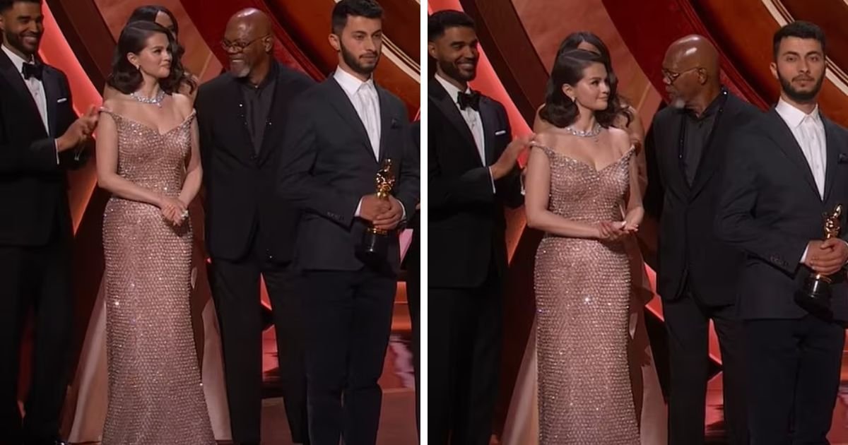 copy of articles thumbnail 1200 x 630 6 5.jpg?resize=412,232 - What Selena Gomez Whispered to Samuel L Jackson During THAT Oscars Speech... As Stars Accused of ‘Disrespect’