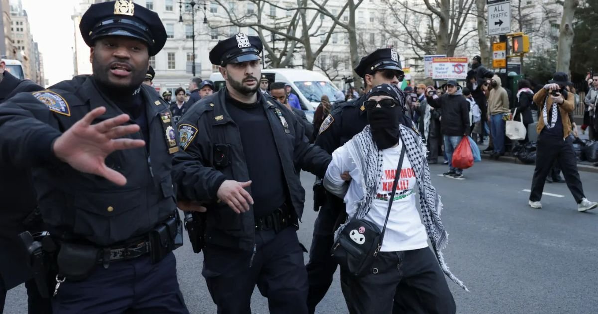 copy of articles thumbnail 1200 x 630 7 9.jpg?resize=1200,630 - Demonstrators ROCK New York With Pro-Palestine Protests As Trump Ready to DEPORT 'Green Card Holder' Columbia Graduate