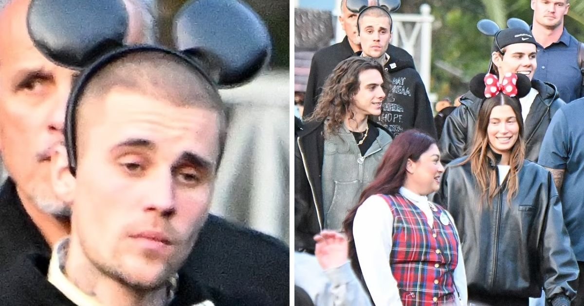 copy of articles thumbnail 1200 x 630 9 8.jpg?resize=412,275 - Sad Portrait of Justin Bieber at the 'Happiest Place on Earth' with Wife Hailey Amid his Spiraling Torment