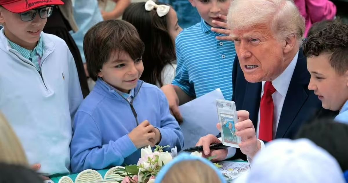 copy of articles thumbnail 1200 x 630 18 22.jpg?resize=1200,630 - Trump ROASTED for Showing 'Assassination Trading Cards' to Kids at White House Event