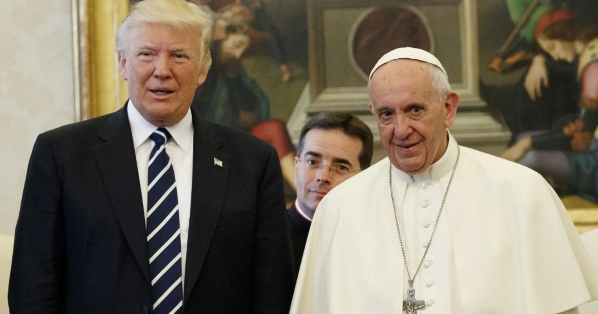 copy of articles thumbnail 1200 x 630 27 9.jpg?resize=1200,630 - ‘We Look Forward to Being There!’- Trump Blasted After Confirming He & Melania Will Attend Pope’s Funeral