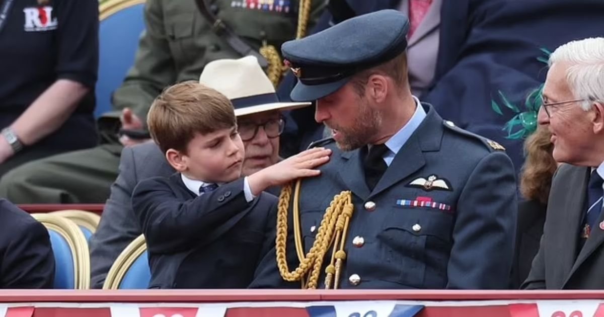 copy of articles thumbnail 1200 x 630 24 3.jpg?resize=412,232 - Prince Louis Keeps His Dad William Looking Sharp at VE Day Celebrations