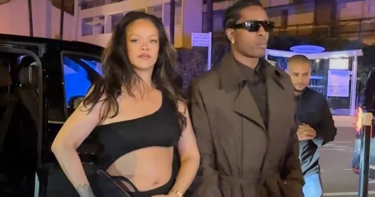 copy of articles thumbnail 1200 x 630 59 2.jpg?resize=412,232 - Pregnant Rihanna Bares her Baby Bump in Barely-There Black Dress on Cannes Date Night with A$AP Rocky