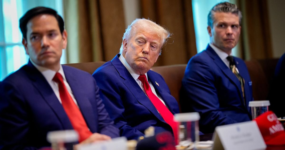 copy of articles thumbnail 1200 x 630 2025 06 18t111858 987.jpg?resize=412,275 - Trump Enters Situation Room as He Prepares to Make Biggest Decision of His Presidency