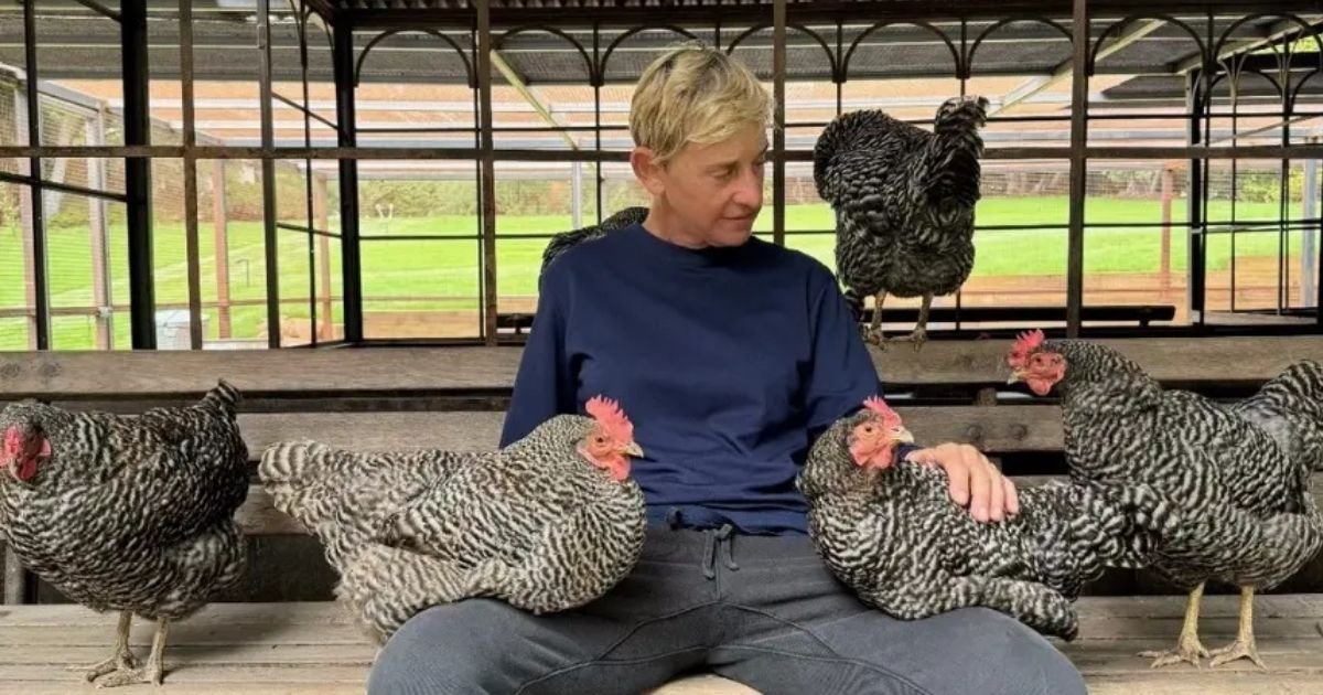 copy of articles thumbnail 1200 x 630 2025 06 19t152153 001.jpg?resize=412,275 - 'Life's NEVER Been Better!'- Ellen DeGeneres Was Seen Giving a RARE Glimpse of her England Farmhouse After Fleeing the US