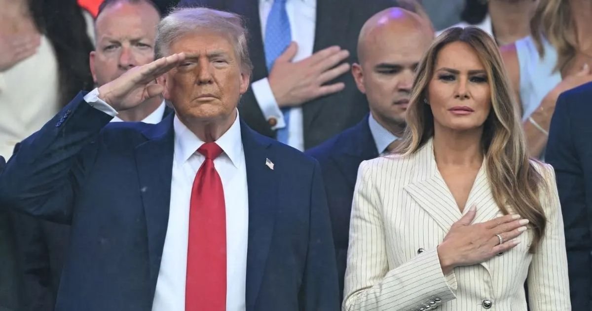 copy of articles thumbnail 1200 x 630 2025 06 19t152525 383.jpg?resize=412,275 - Donald and Melania Trump's 'Secret Divorce' Revealed — Expert  Says First Lady 'Hates His Guts'