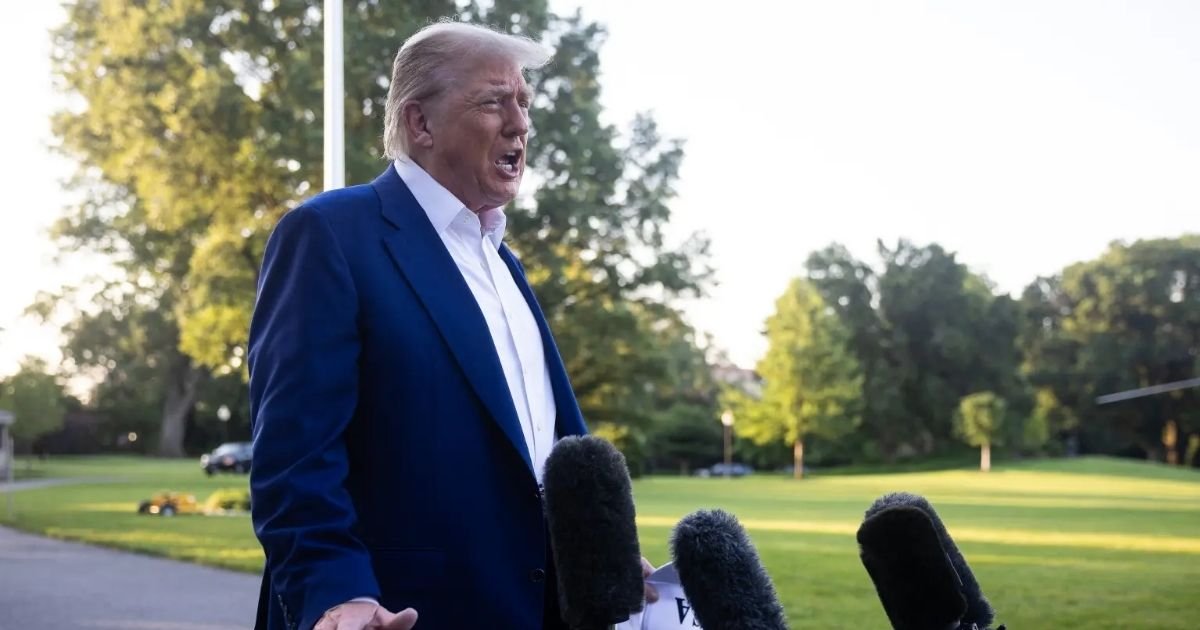 copy of articles thumbnail 1200 x 630 2025 06 25t015212 414.jpg?resize=412,275 - 'Make My Day!'- President Trump DARES Anyone To IMPEACH Him Again After Criticism for 'Pointless' Attack on Iran
